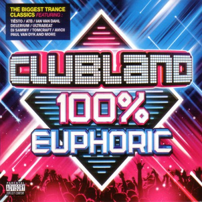 VA - Clubland 100 Precent Euphoric (3CD) (2016)