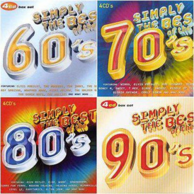 VA - Simply The Best 60's to 90's (16CD) (2017)