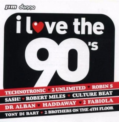 VA - I Love The 90s Vol. 1-4 (12CD) (2017)