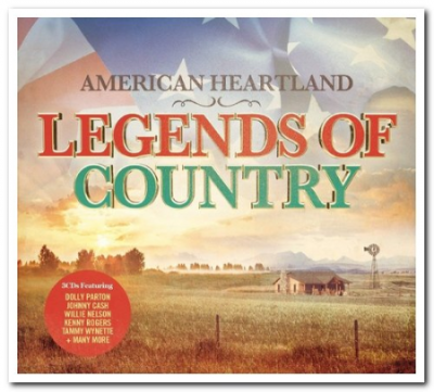 VA - American Heartland: Legends Of Country [3CD Box Set] (2014)