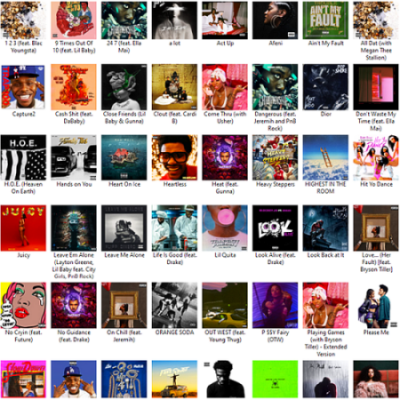 VA - Trap 100 Urban Radio Hits Spotify Rap (2020)