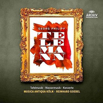 Reinhard Goebel - Telemann: Tafelmusik, Wassermusik, Konzerte (10 CD) (2014) [FLAC]