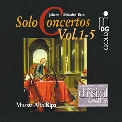 Musica Alta Ripa - Bach: Solo Concertos (2013)