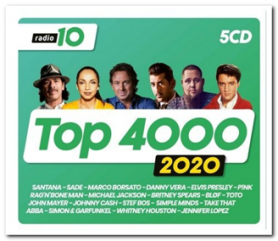 VA - Radio 10 Top 4000 2020 [5CD Box Set] (2020)