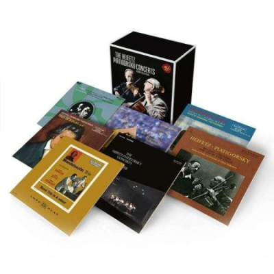 Jascha Heifetz, Gregor Piatigorsky - Concerts: Album Collection [21CD Box Set] (2013) MP3
