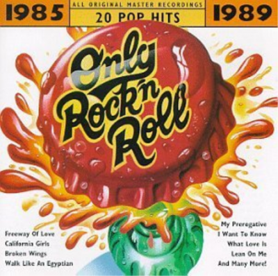 VA - #1 Radio Hits - Only Rock'N Roll 1980-89 (2CDs) (1996)
