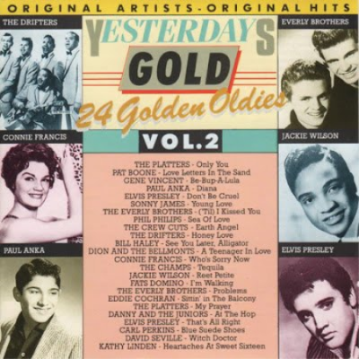 VA - Yesterdays Gold: 24 Golden Oldies Vol. 02 (1987) MP3