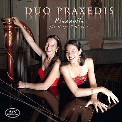 Duo Praxedis - Piazzolla: Works for Harp &amp; Piano (2021)