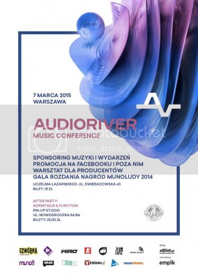 Re: Konferencja Muzyczna Audioriver + After 07.03.2015 @Warszawa
