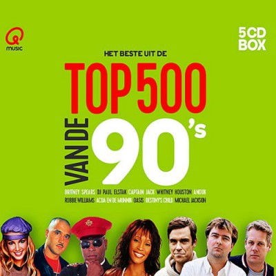 VA - Q-Music Top 500 Van De 90s (2016)