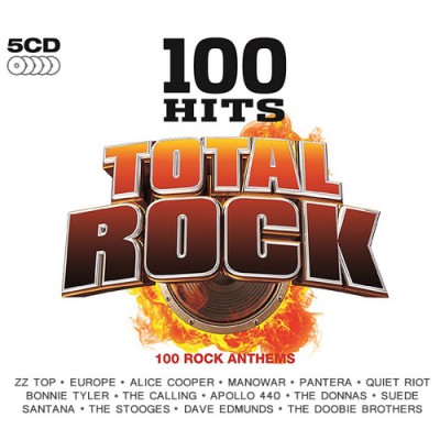 VA - 100 Hits Total Rock - 100 Rock Anthems (5CD) (2016)