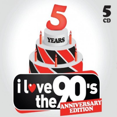 VA - I Love The 90's (Anniversary Edition, 5CD) (2012) FLAC