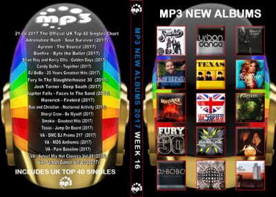 MP3 New Albums Week 16 2017