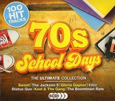 VA - 70s - School Days - The Ultimate Collection (5CD) (2017)
