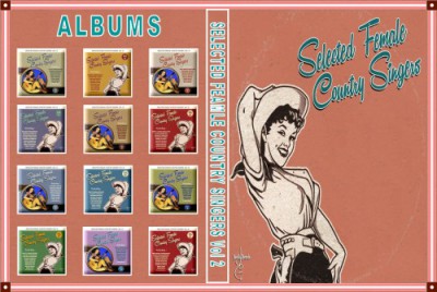 VA - Selected Female Country Singers (22 CD) Vol 2 (2017)