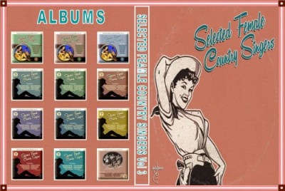 VA - Selected Female Country Singers Vol 3 (22CD) (2017)