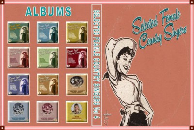VA - Selected Female Country Singers Vol 4 (19CD) (2017)