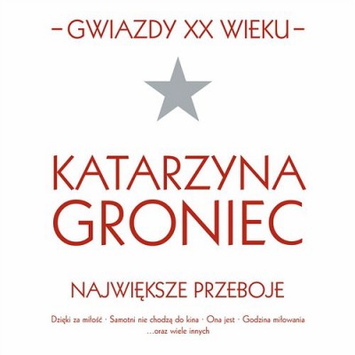 Katarzyna Groniec - Gwiazdy XX wieku- Katarzyna Groniec (2015)