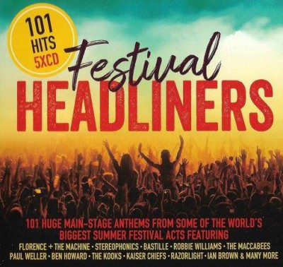 VA - 101 Hits Festival Headliners (5CD) (2018)