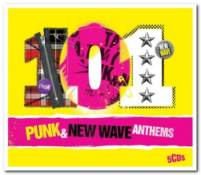 VA - 101 Punk &amp; New Wave Anthems [5CD Box Set] (2010)