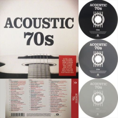 VA - Acoustic 70's - 60 Hit Chart Tracks (3CD) (2017)