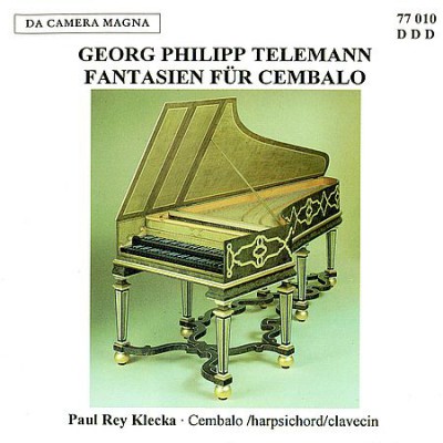 Paul Rey Klecka - Telemann: Fantasien für Cembalo (1987)