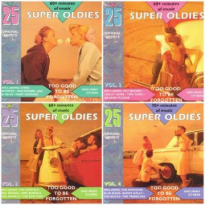VA - 25 Super Oldies Collection: To Good To Be Forgotten [4CD, BoxSet] (2009)