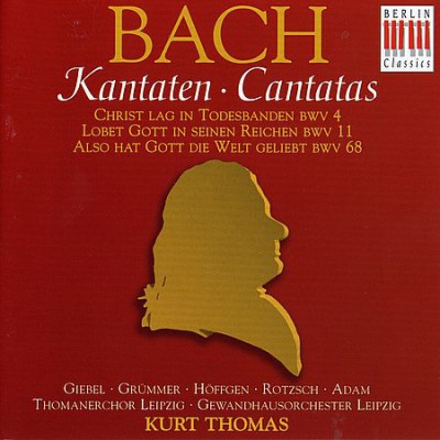 Kurt Thomas - Bach: Cantatas BWV 4, 11, 68 (1996)