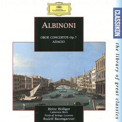 Heinz Holliger, Hans Elhorst - Albinoni: Oboe Concertos Op. 7, Adagio (1995)