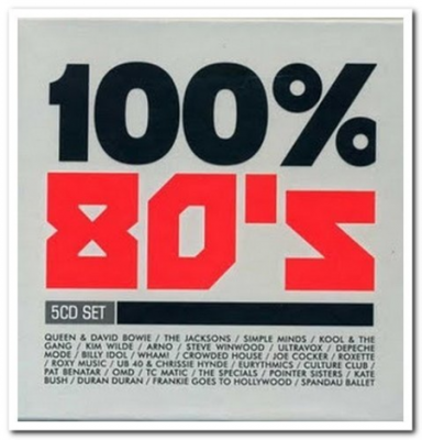 VA - 100% 80's [5CD Box Set] (2008)