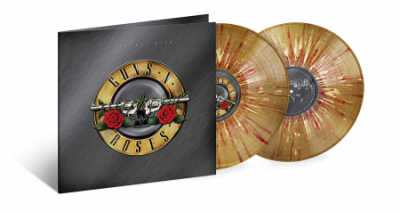 Guns N' Roses - Greatest Hits [2LP, Limited Edition, Gold, Red + White Splatter Vinyl, DSD128] (2020)