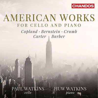 Paul Watkins, Huw Watkins - American Works for Cello &amp; Piano (2015)