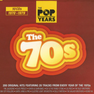 VA - The Pop Years - The 70s (10CD Box Set) (2010) (CD-Rip)