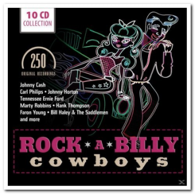 VA - Rockabilly Cowboys: 250 Original Recordings (2012)