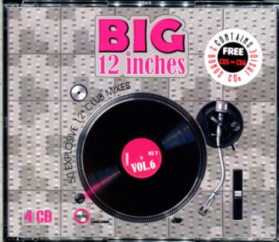 VA - Big 12 Inches Vol. 6: 50 Explosive 12&quot; Club Mixes [6CDs] (1994)