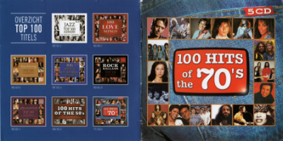 VA - 100 Hits Of The 70's (5CD) - 2009, MP3