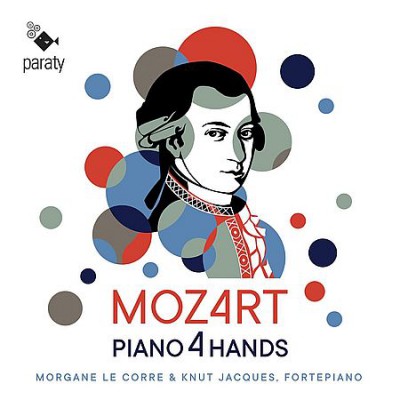 Knut Jacques &amp; Morgane Le Corre - Mozart: Piano 4 Hands (2020)