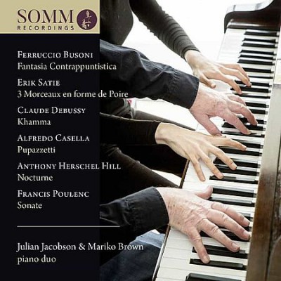 Julian Jacobson &amp; Mariko Brown (Piano Duo) - Works for Piano 4 Hands (2017)