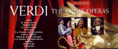 Giuseppe Verdi: The Great Operas [25CD box set] (1995) MP3
